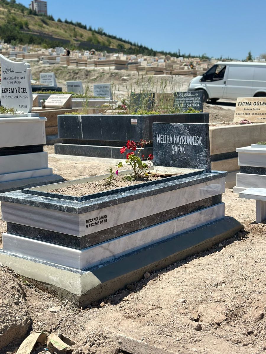 Mermer mezar modeli, gerçek işimiz