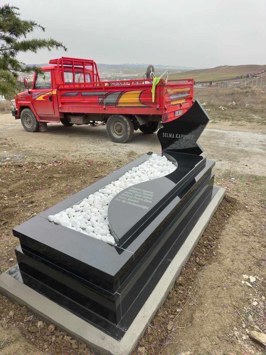 Mermer mezar modeli, gerçek işimiz