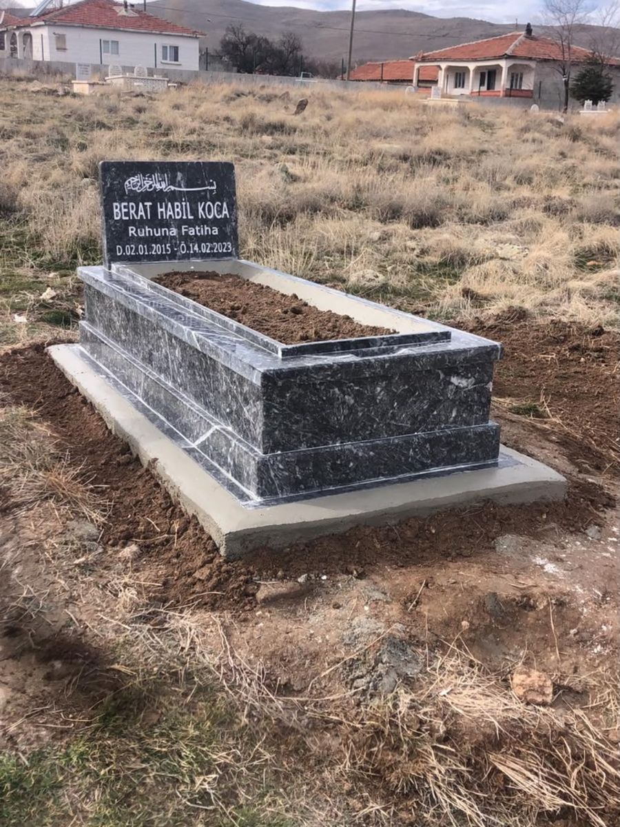 Mermer mezar modeli, gerçek işimiz