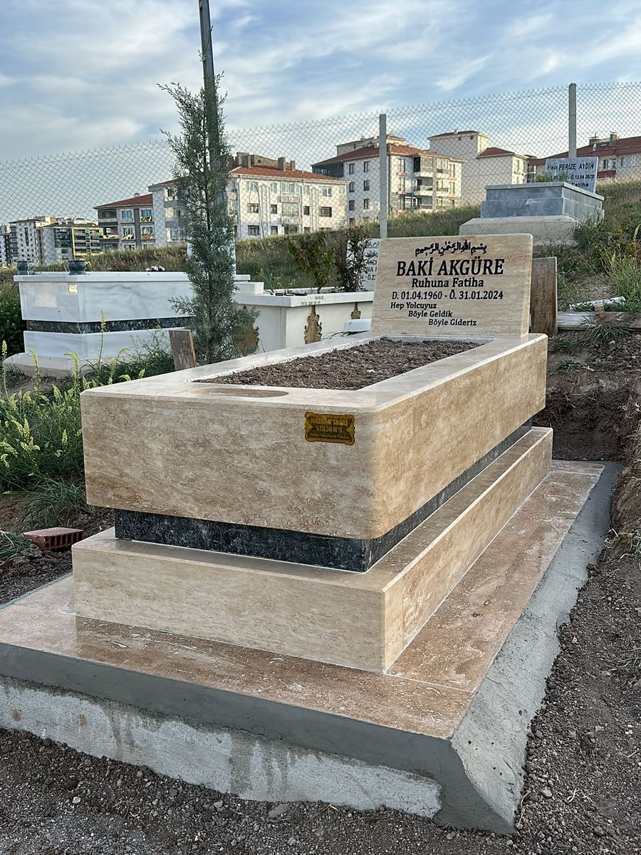Mermer mezar modeli, gerçek işimiz