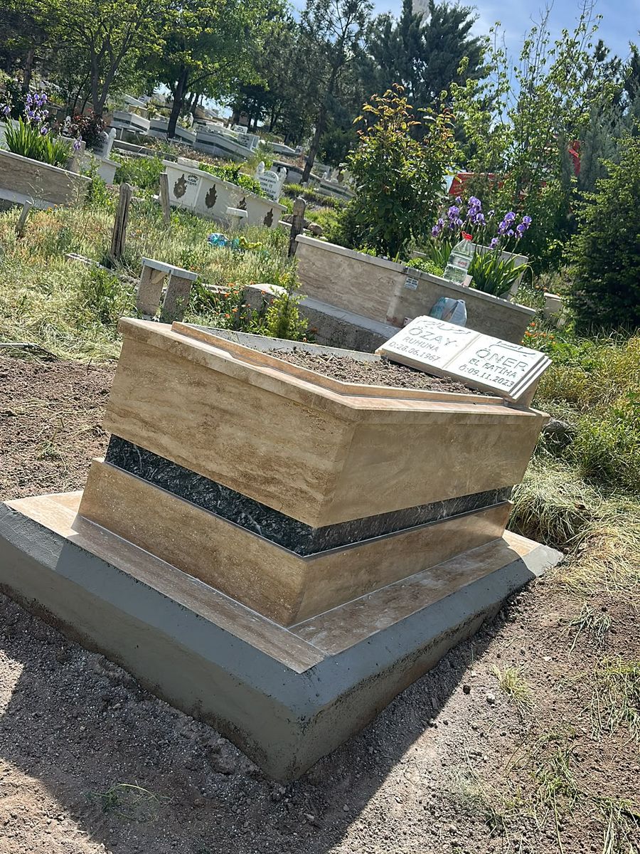 Mermer mezar modeli, gerçek işimiz