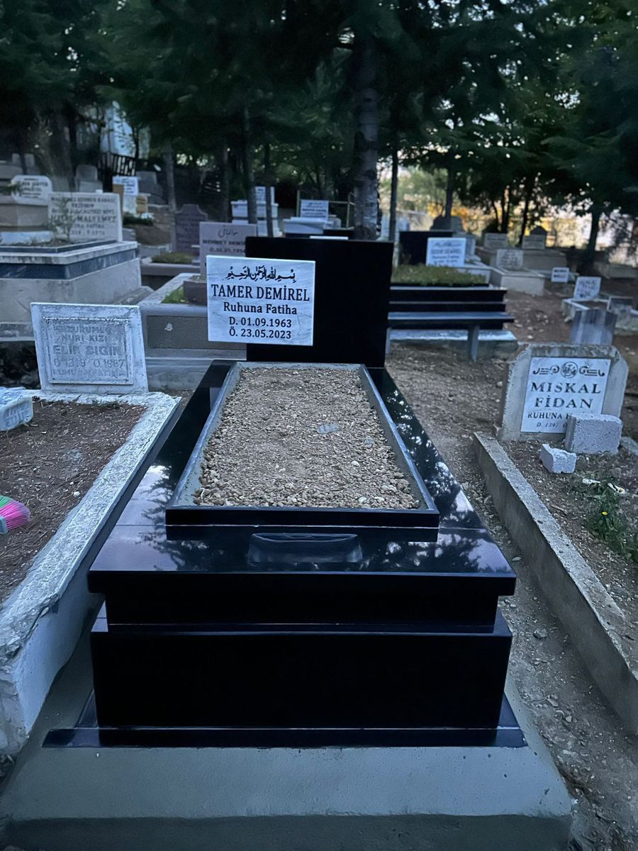 Mermer mezar modeli, gerçek işimiz