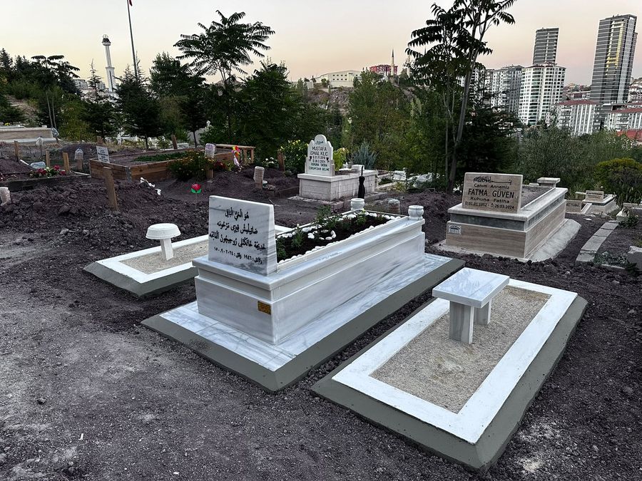 Mermer mezar modeli, gerçek işimiz