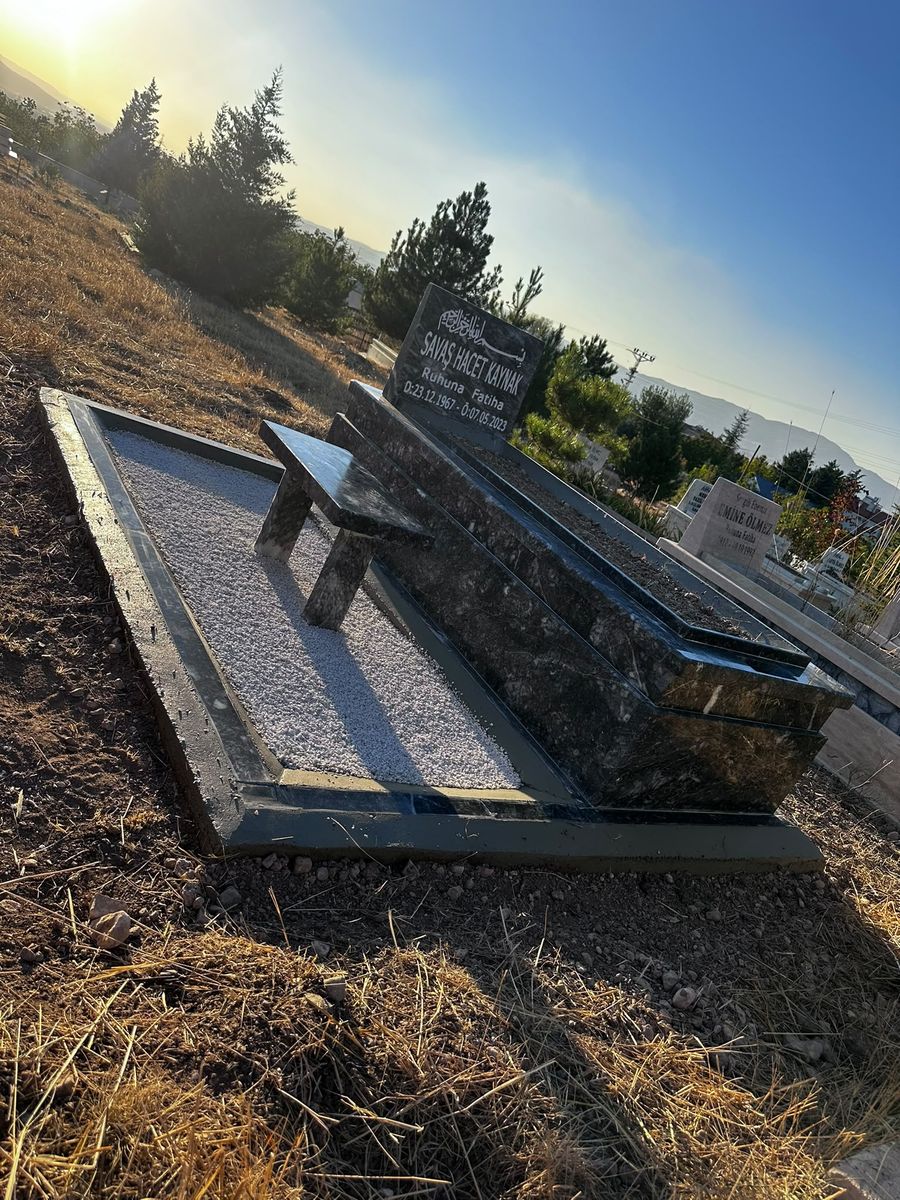 Mermer mezar modeli, gerçek işimiz