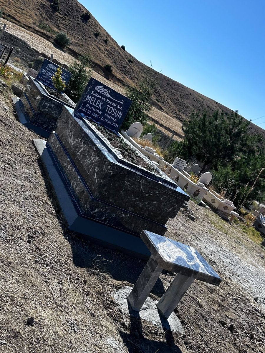 Mermer mezar modeli, gerçek işimiz