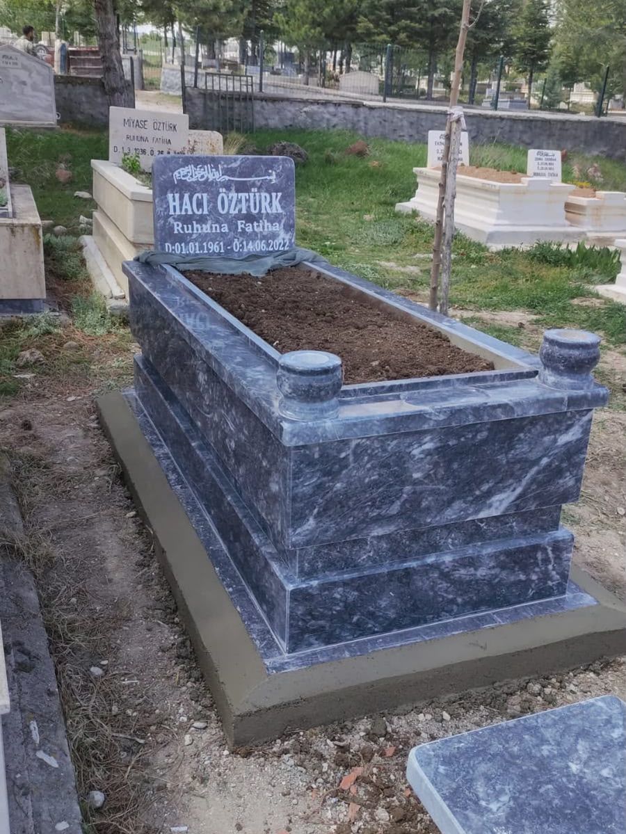 Mermer mezar modeli, gerçek işimiz