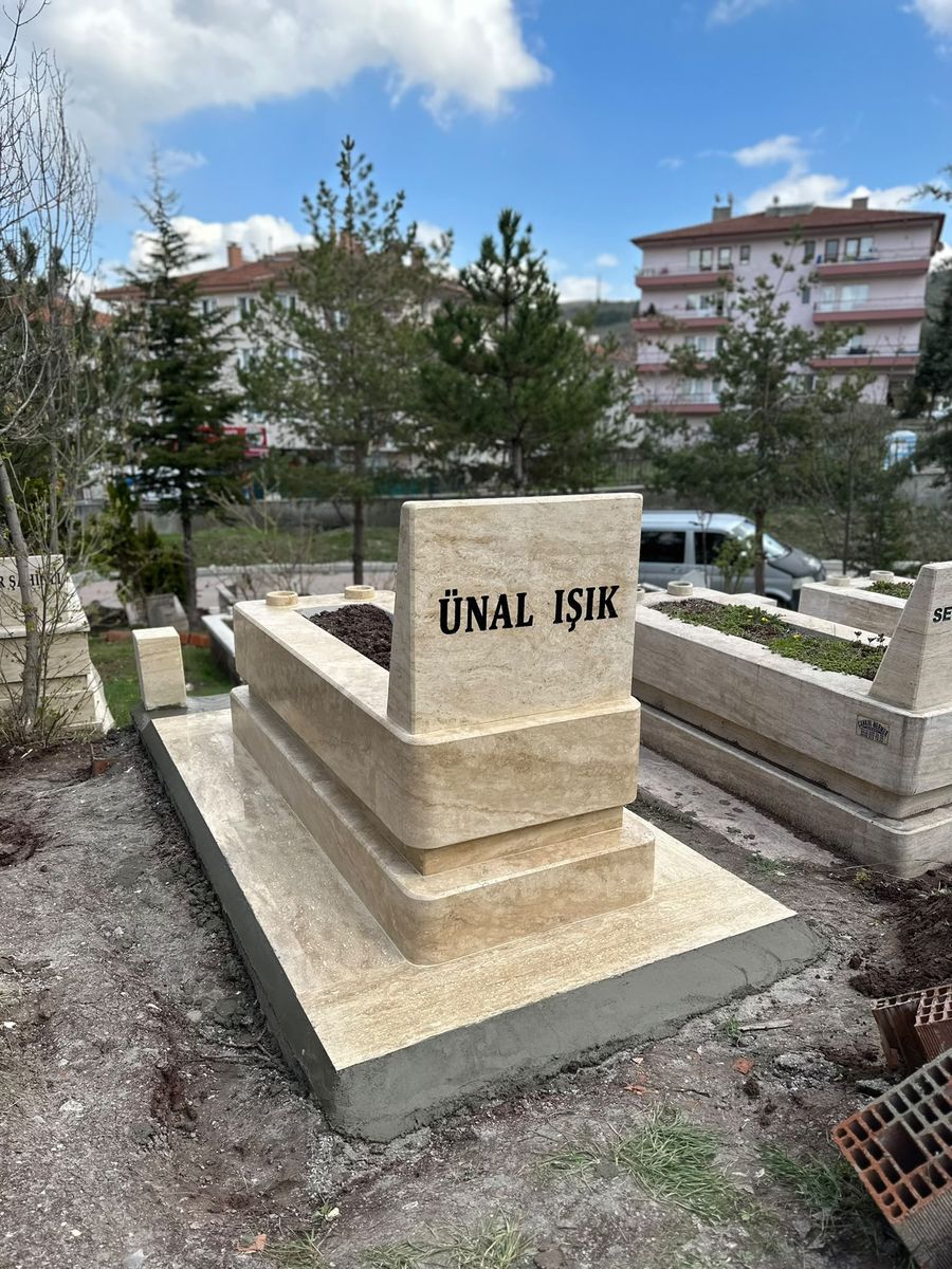 Mermer mezar modeli, gerçek işimiz