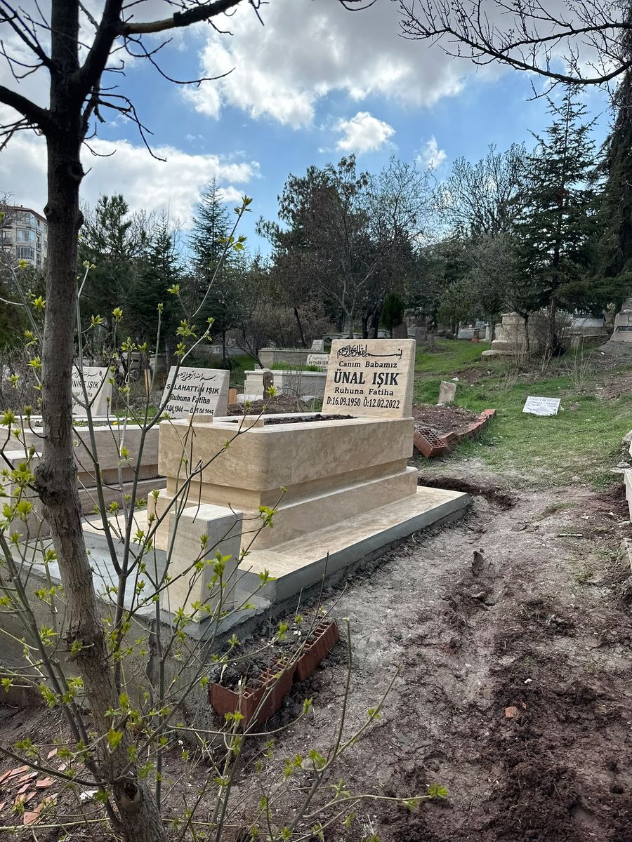 Mermer mezar modeli, gerçek işimiz