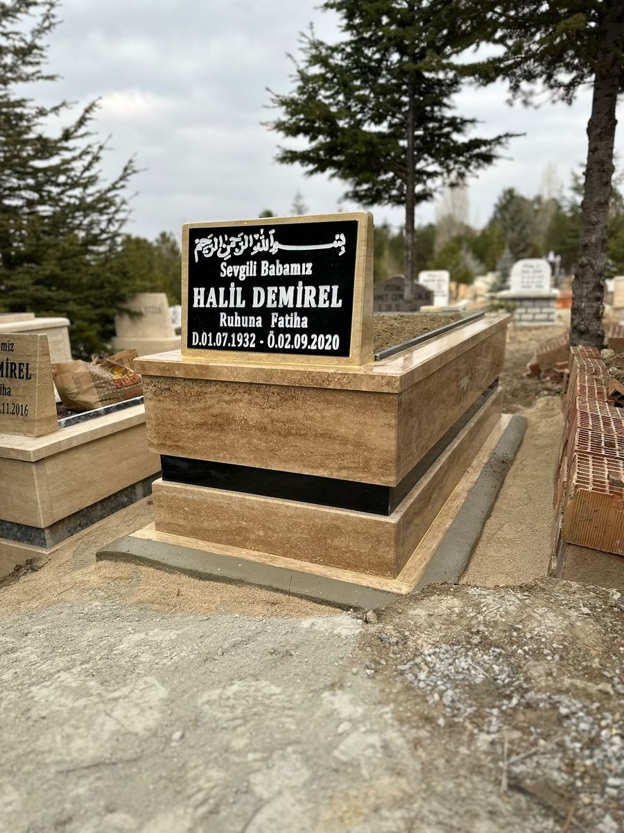 Mermer mezar modeli, gerçek işimiz