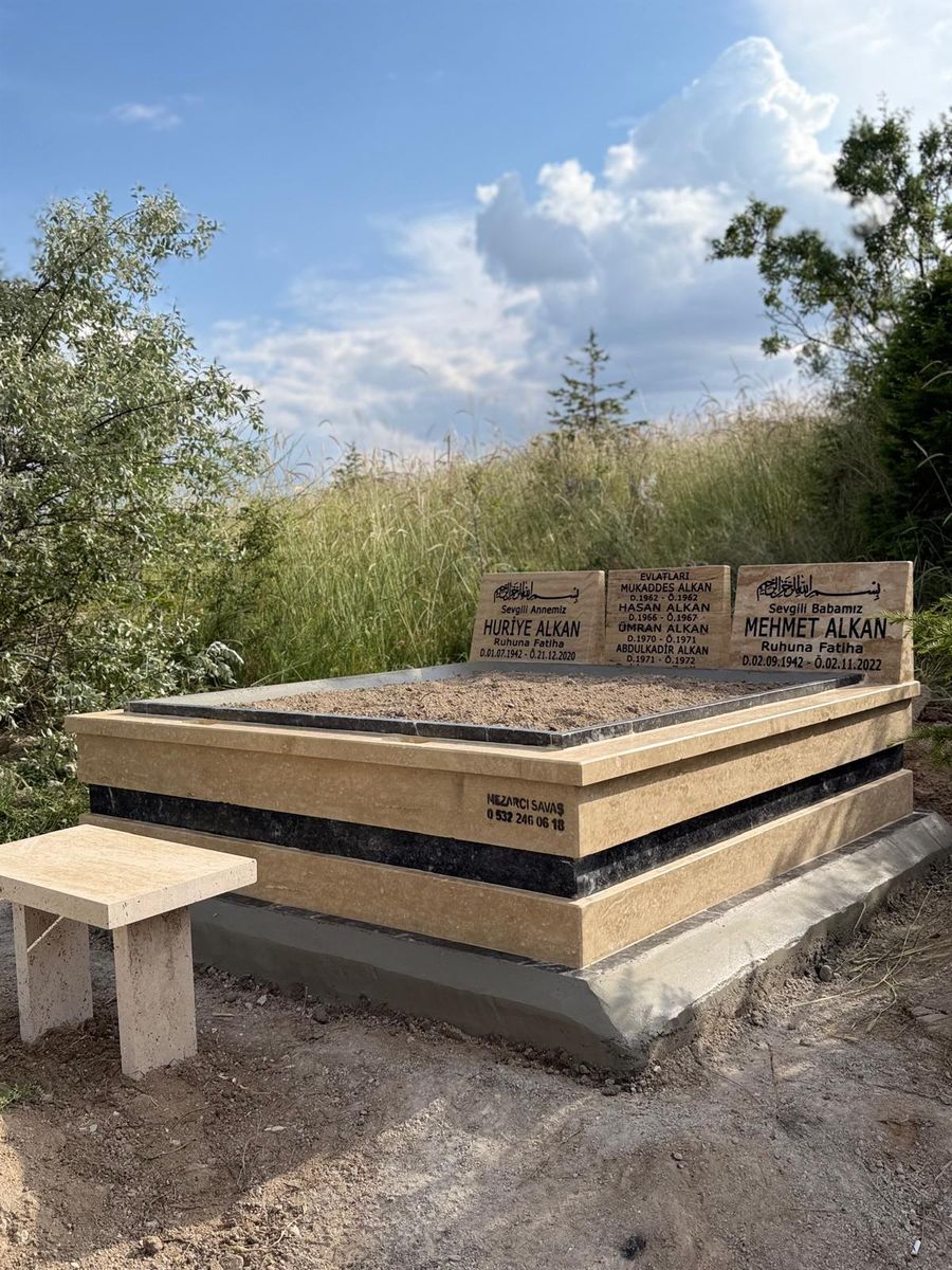 Mermer mezar modeli, gerçek işimiz