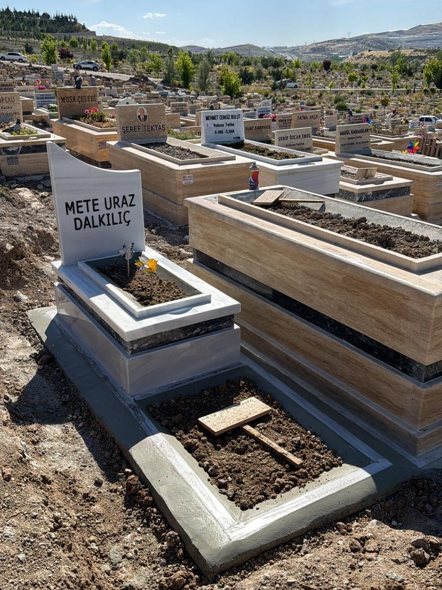 Mermer mezar modeli, gerçek işimiz
