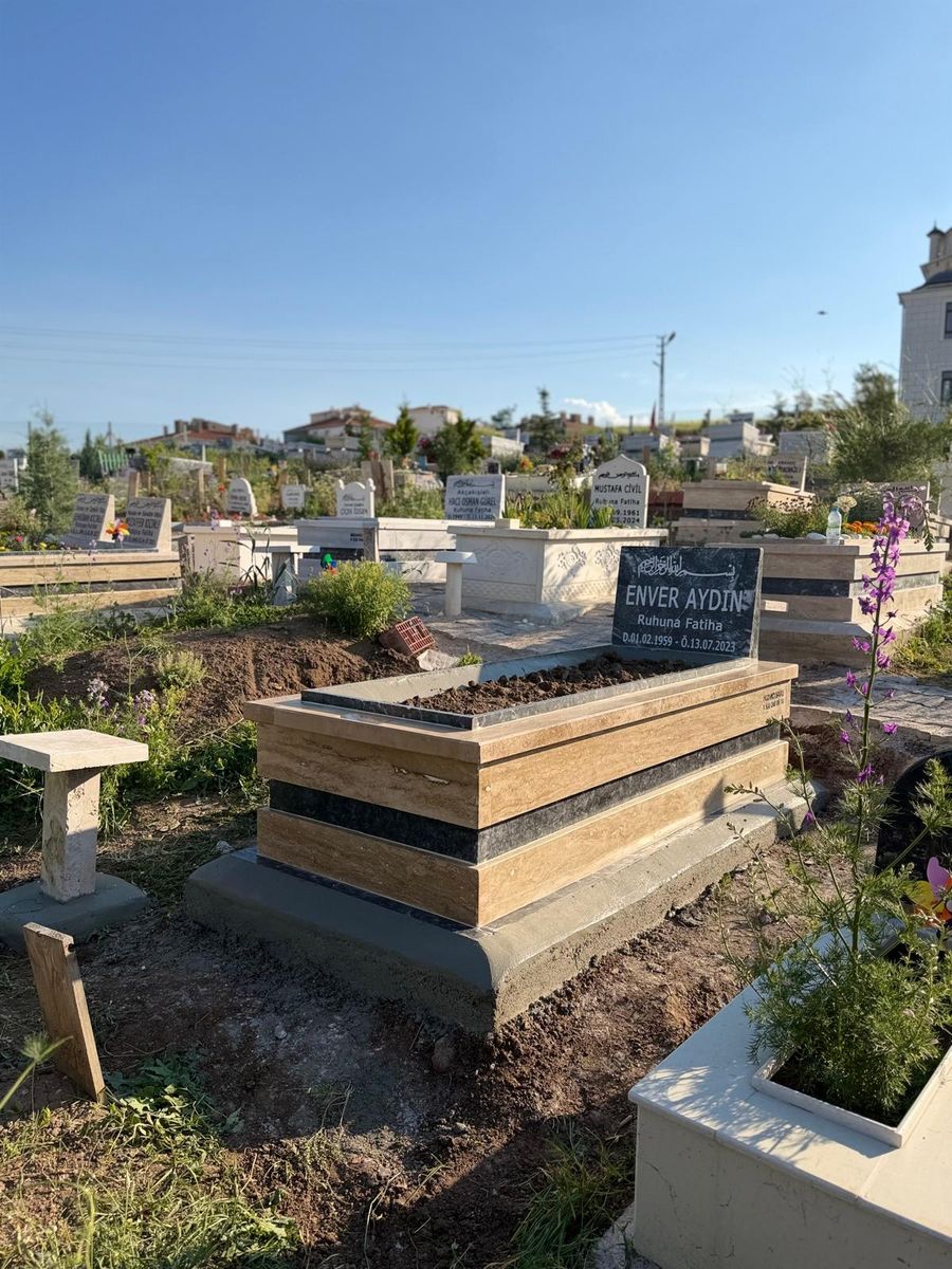 Mermer mezar modeli, gerçek işimiz