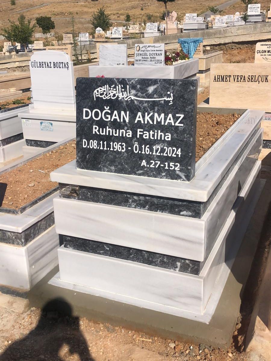 Mermer mezar modeli, gerçek işimiz
