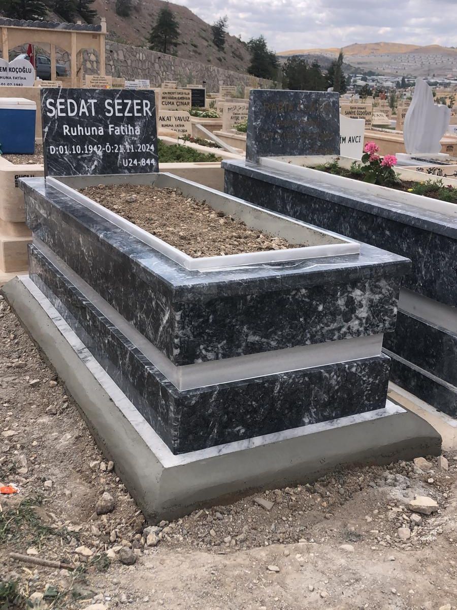 Mermer mezar modeli, gerçek işimiz