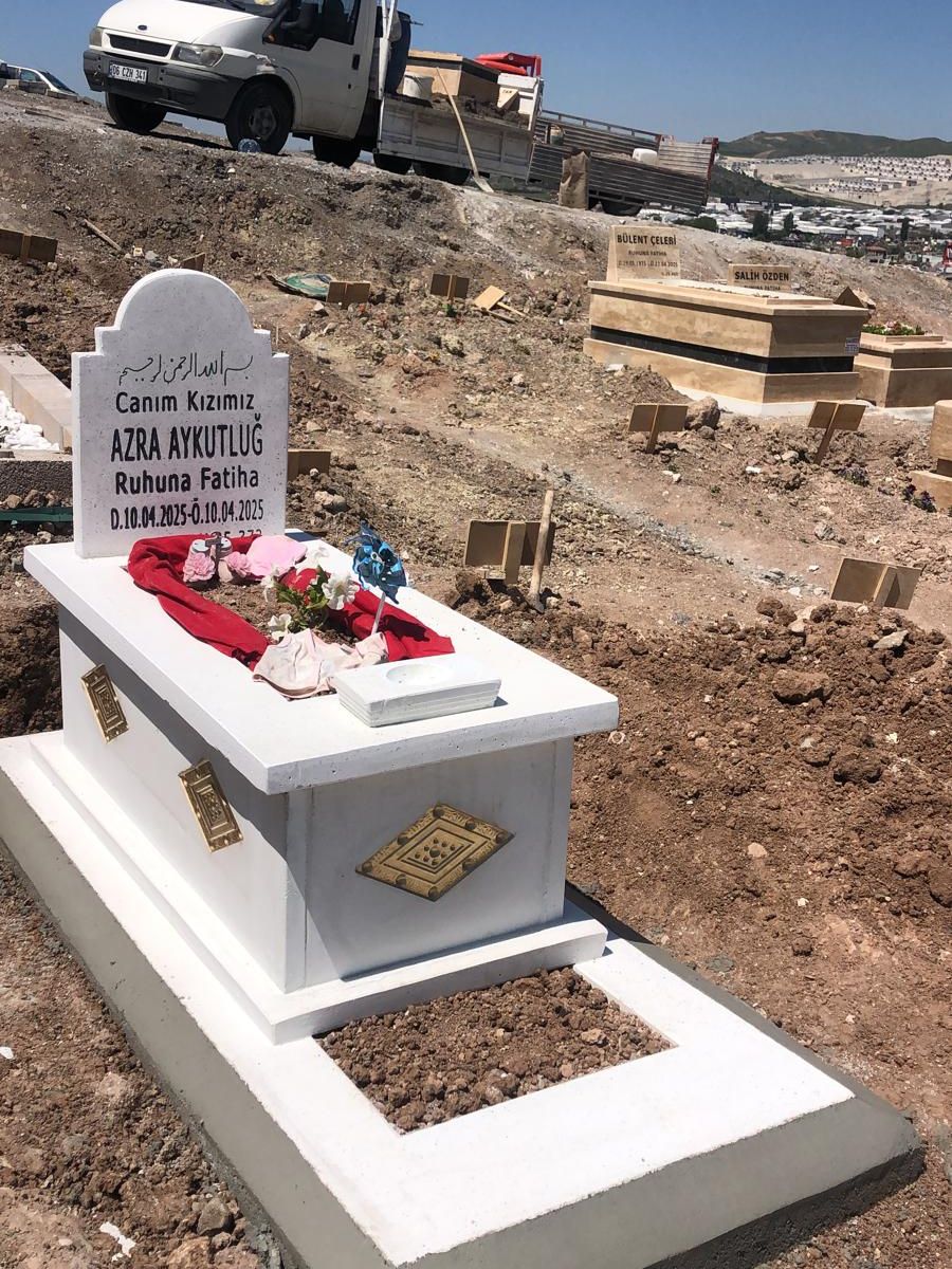 Mermer mezar modeli, gerçek işimiz