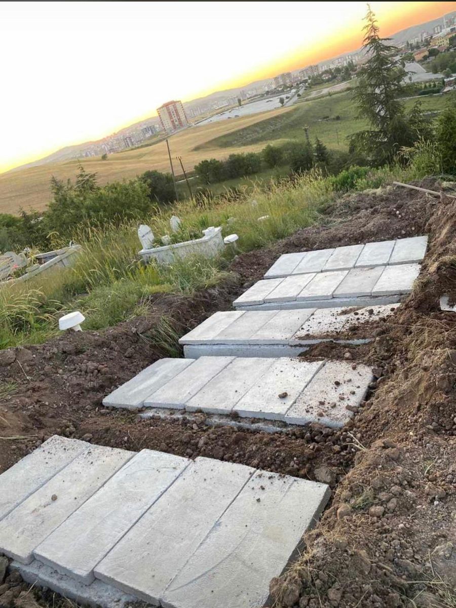 Mermer mezar modeli, gerçek işimiz