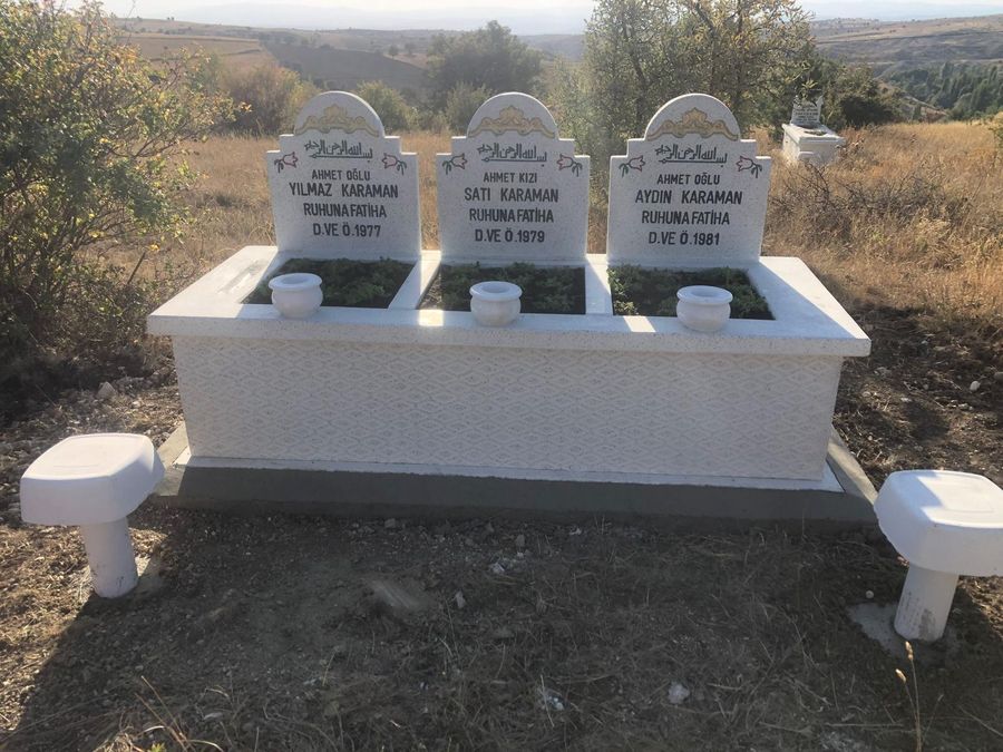 Mermer mezar modeli, gerçek işimiz