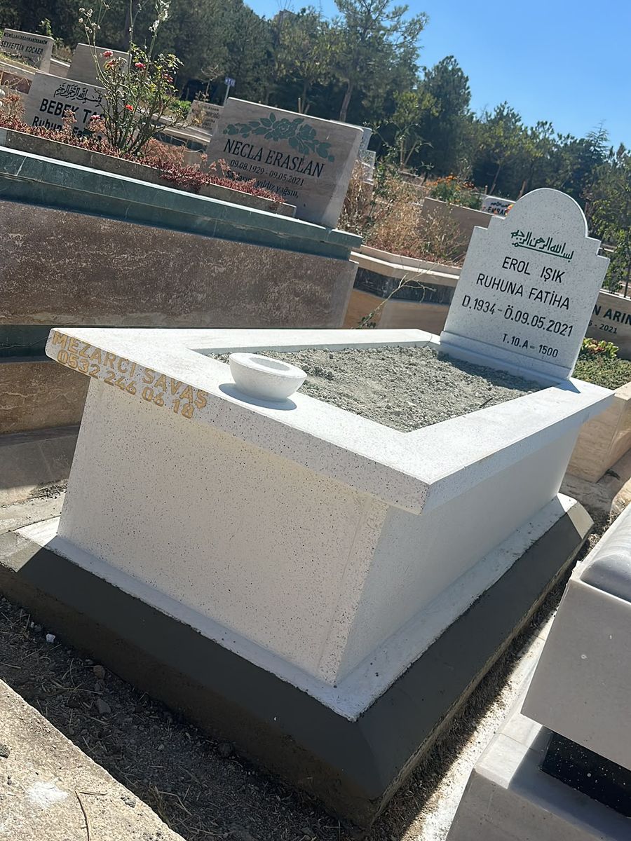 Mozaik mezar modeli, gerçek işimiz