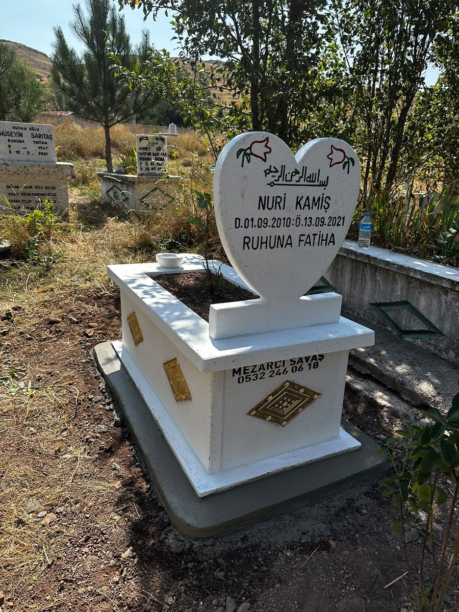 Mozaik mezar modeli, gerçek işimiz